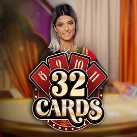 32 Cards slot icon by Ezugi, available at Kaleo Casino