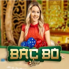 Live Casino logo of Bac Bo from Evolution at Kaleo Casino