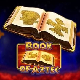 Book of Aztec online game logo by Amatic Industries on kaleocasino.eu.com