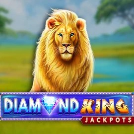 Enjoy Diamond King Jackpots by SpinPlay Games – logo hosted on kaleocasino.eu.com
