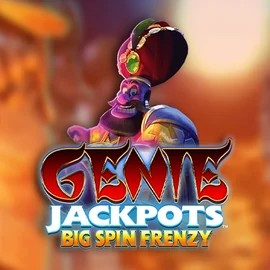 Genie Jackpots: Big Spin Frenzy logo by Blueprint Gaming at Kaleo Casino