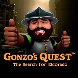 Gonzo's Quest logo by NetEnt Kaleo Casino