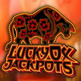 Lucky Ox Jackpots online game logo by Rival on kaleocasino.eu.com