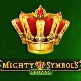 Mighty Symbols Crowns logo – Slots by Wazdan at Kaleo Casino