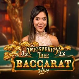 Live Casino logo of Prosperity Tree Baccarat from Evolution at Kaleo Casino