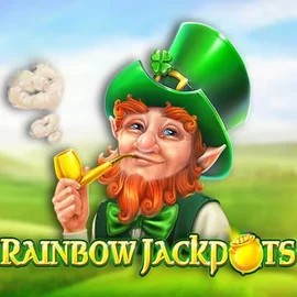 Rainbow Jackpots online game logo by Red Tiger Gaming on kaleocasino.eu.com