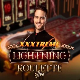 XXXtreme Lightning Roulette slot visual from Evolution available on kaleocasino.eu.com